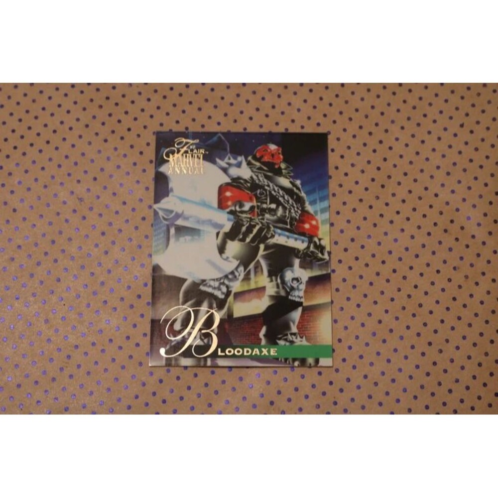 Bloodaxe #112 Marvel Card (1995)